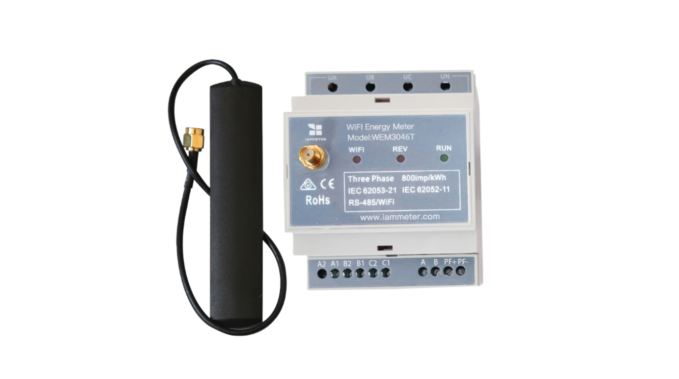 Driefasige Wi-Fi-energiemeter (WEM3046T)